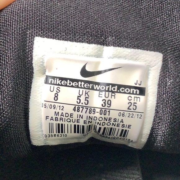 Nike Nike free fit 2 black on black sneakers size 8 EUC - Picture 10 of 16